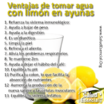 ¿Por qué es bueno tomar agua con limón en ayunas?